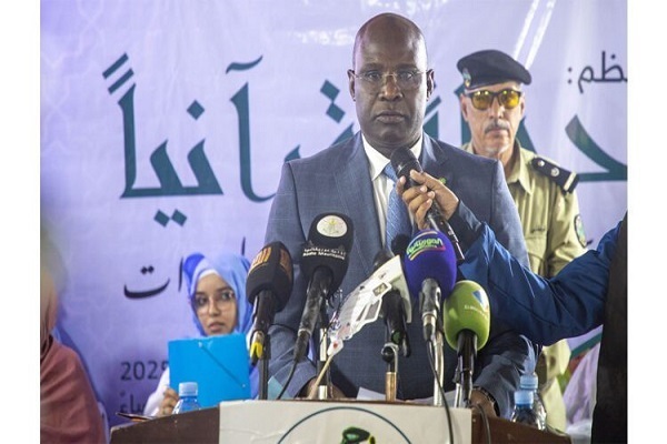 Mauritania’s Minister of Islamic Affairs Sidi Yahya Ould Cheikhna Ould Lemrabet