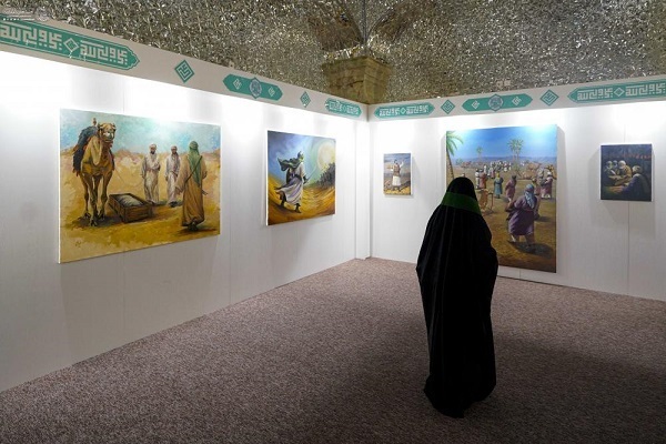 An exhibition at the holy shrine of Imam Ali (AS) in Najaf, Iraq