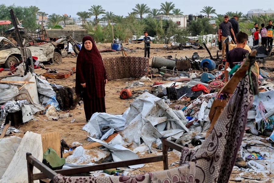 UN: 97,000 Displaced in Gaza in Four Days Amid Intensified Israeli Attacks