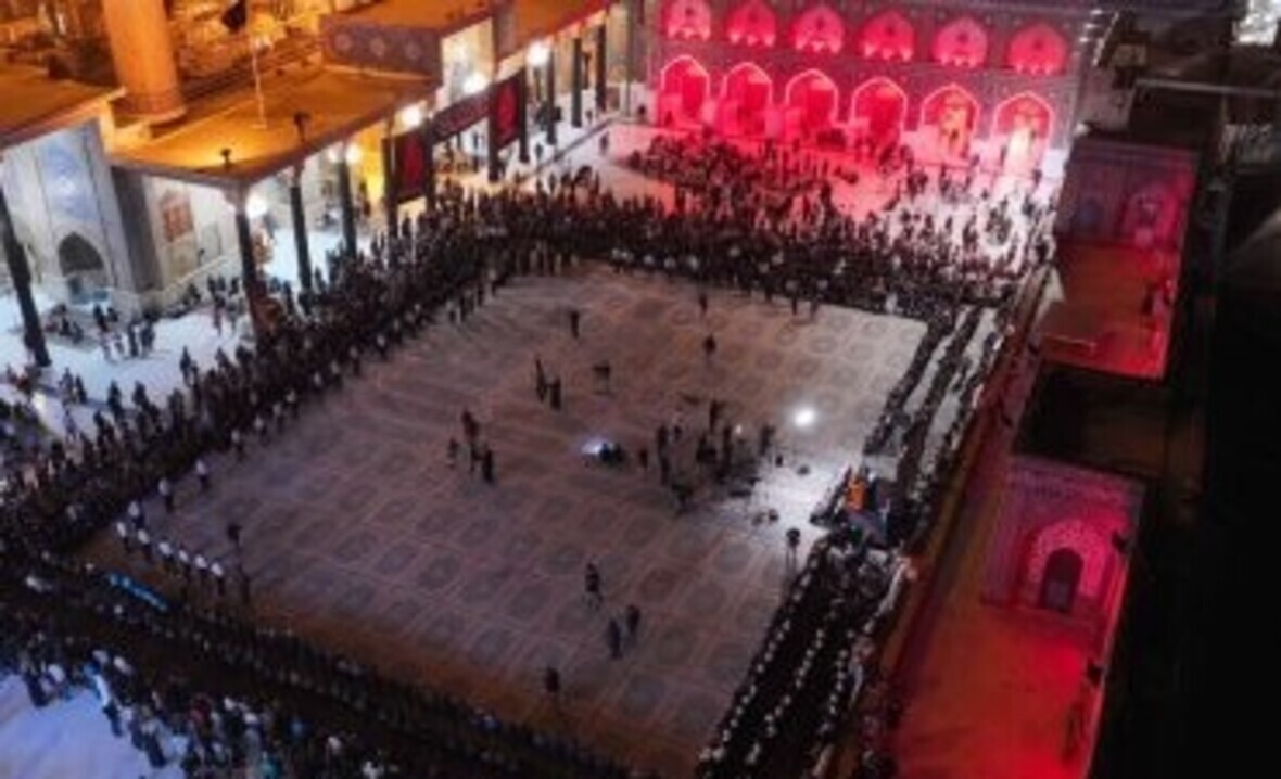 Kadhimiya Shrine Covered in Black Ahead of Imam Jawad Martyrdom Anniversary
