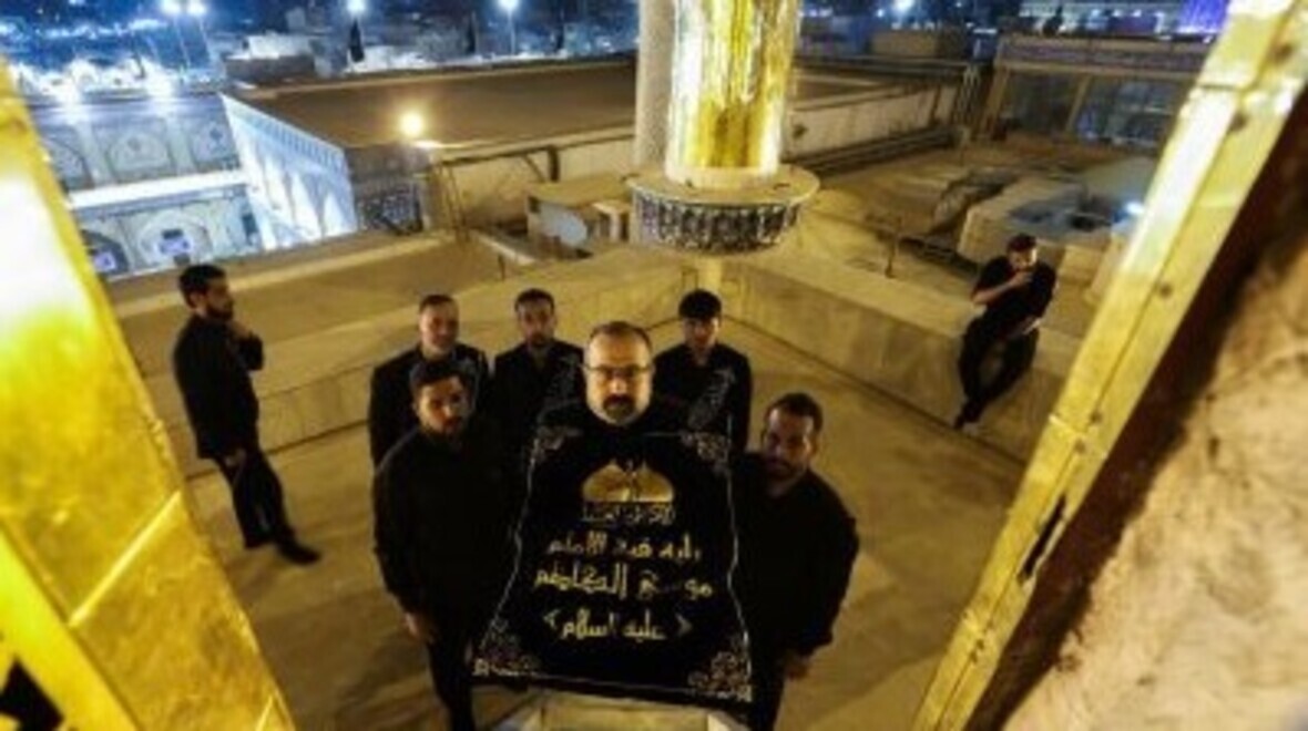 Kadhimiya Shrine Covered in Black Ahead of Imam Jawad Martyrdom Anniversary