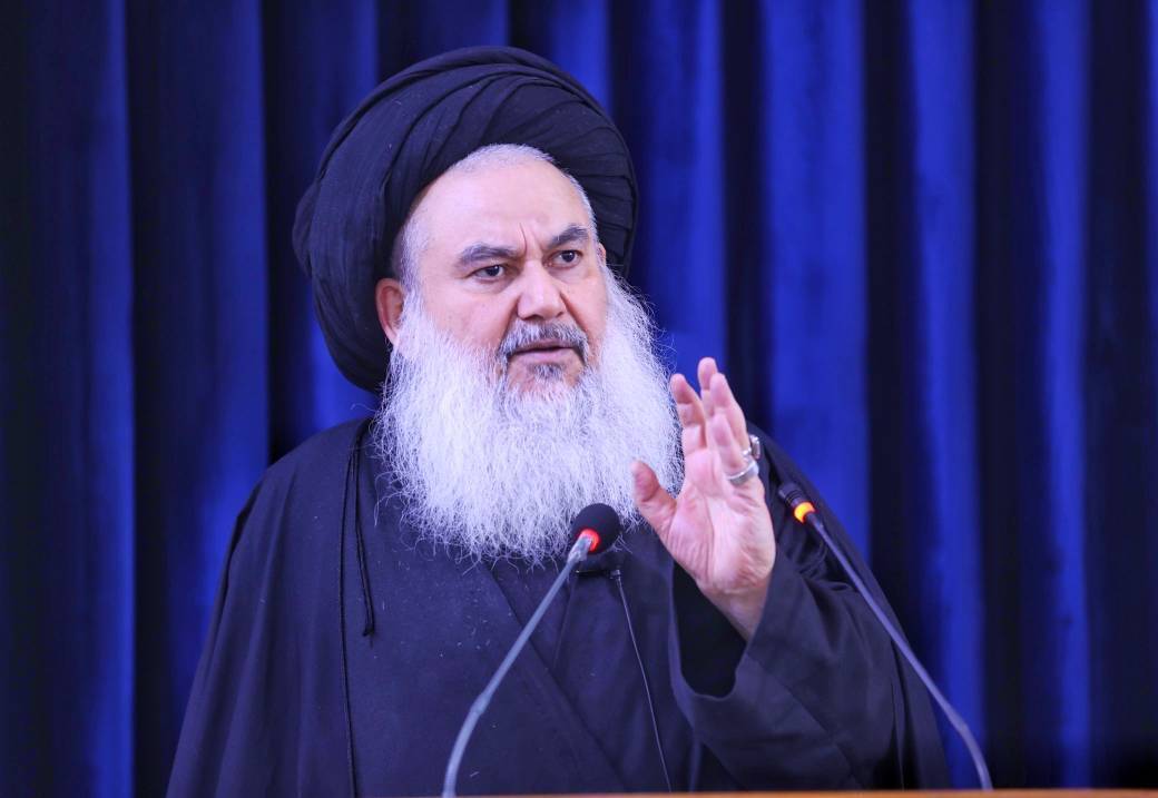 Friday prayer leader of Baghdad Ayatollah Sayed Yaseen Mousawi
