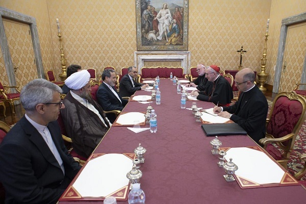 Iran’s Foreign Minister Seyed Abbas Araghchi met with Vatican officials on May 23, 2025.