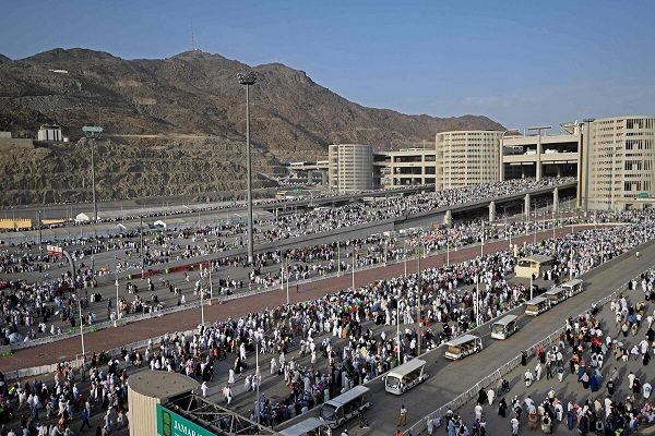 hajj pilgrims in Mecca