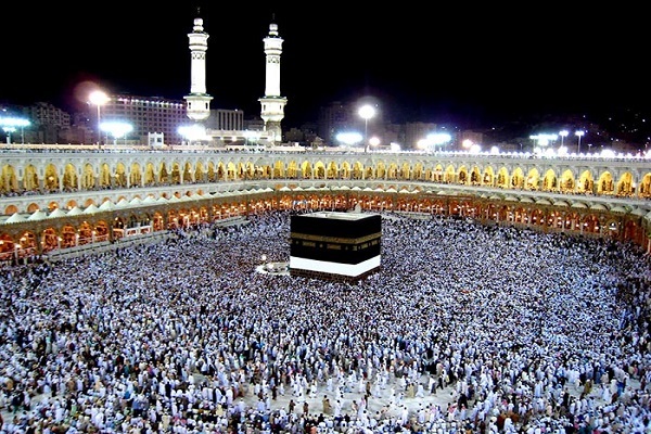 Hajj pilgrims in Mecca