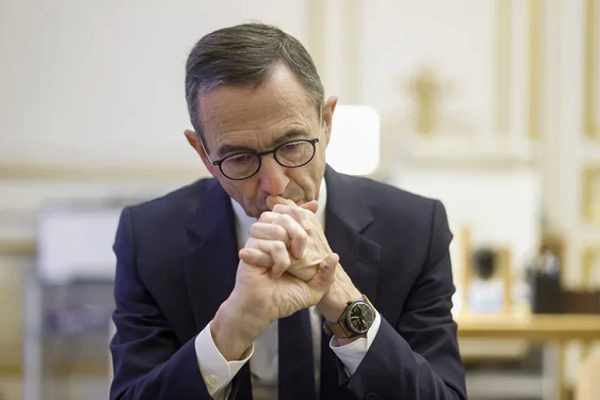 French Interior Minister Bruno Retailleau