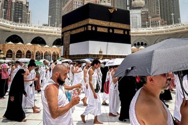 Hajj pilgrims in Mecca