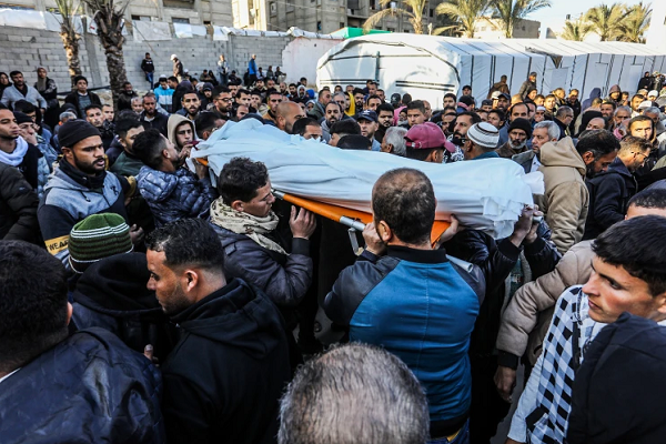Funeral for a Gaza martyr