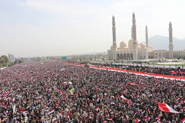 A massive rally was held in Saada, Yemen, on June 20, 2025, in support of Iran that is facing an Israeli aggression.