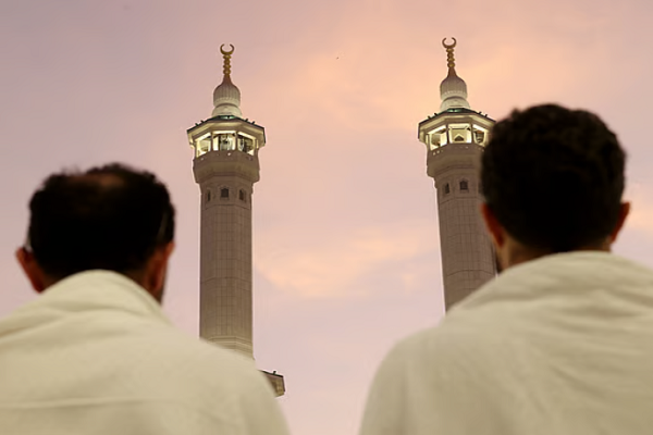 hajj pilgrims in Mecca
