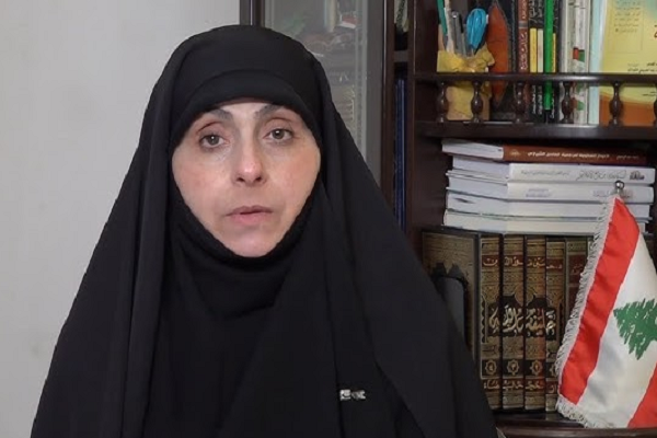 Linda Taboush, a Lebanese university lecturer and analyst