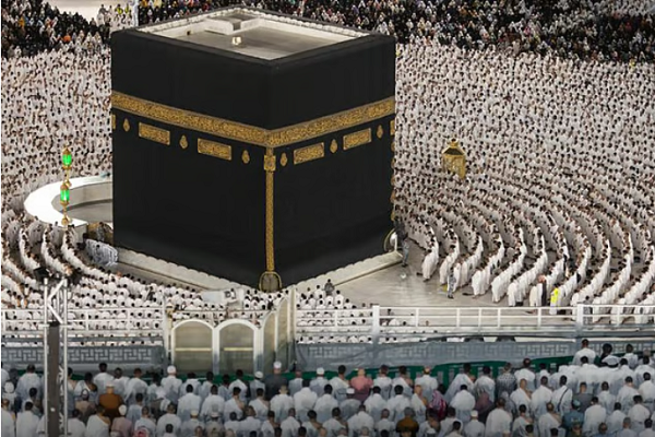 Holy Kaaba in Mecca