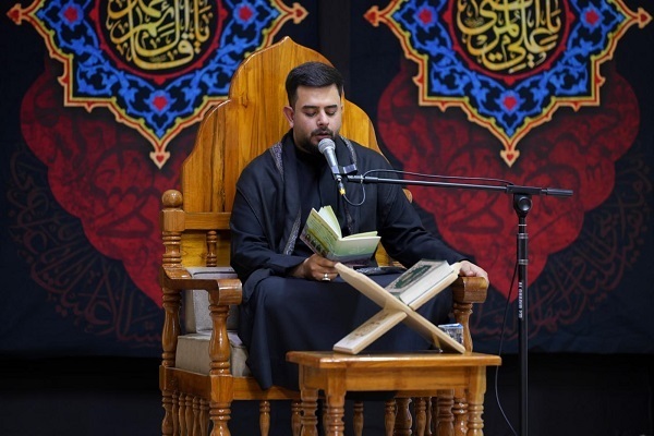 A participant in Amir al-Qurra (king of Quran reciters) Quranic plan in Iraq