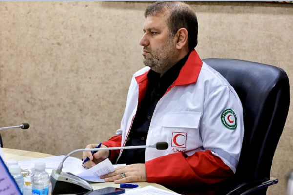 Iranian Red Crescent Society (IRCS) Secretary-General Meisam Afshar