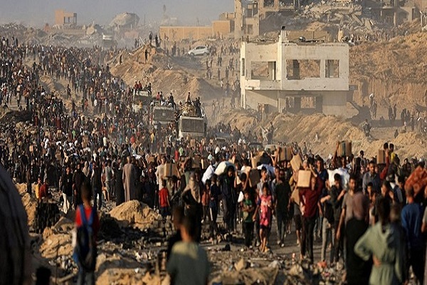 Catastrophic humanitarian situation resulting from the Israel war and blockade of the Gaza Strip.