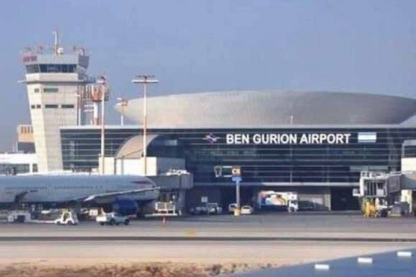 Ben Gurion Airport in the occupied Palestinian territories