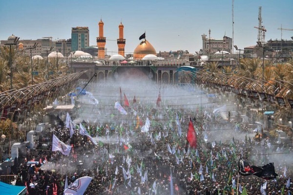 Millions of pilgrims in Karbala mourned the martyrdom anniversary of Imam Hussein (AS) on Ashura (July 6, 2025)