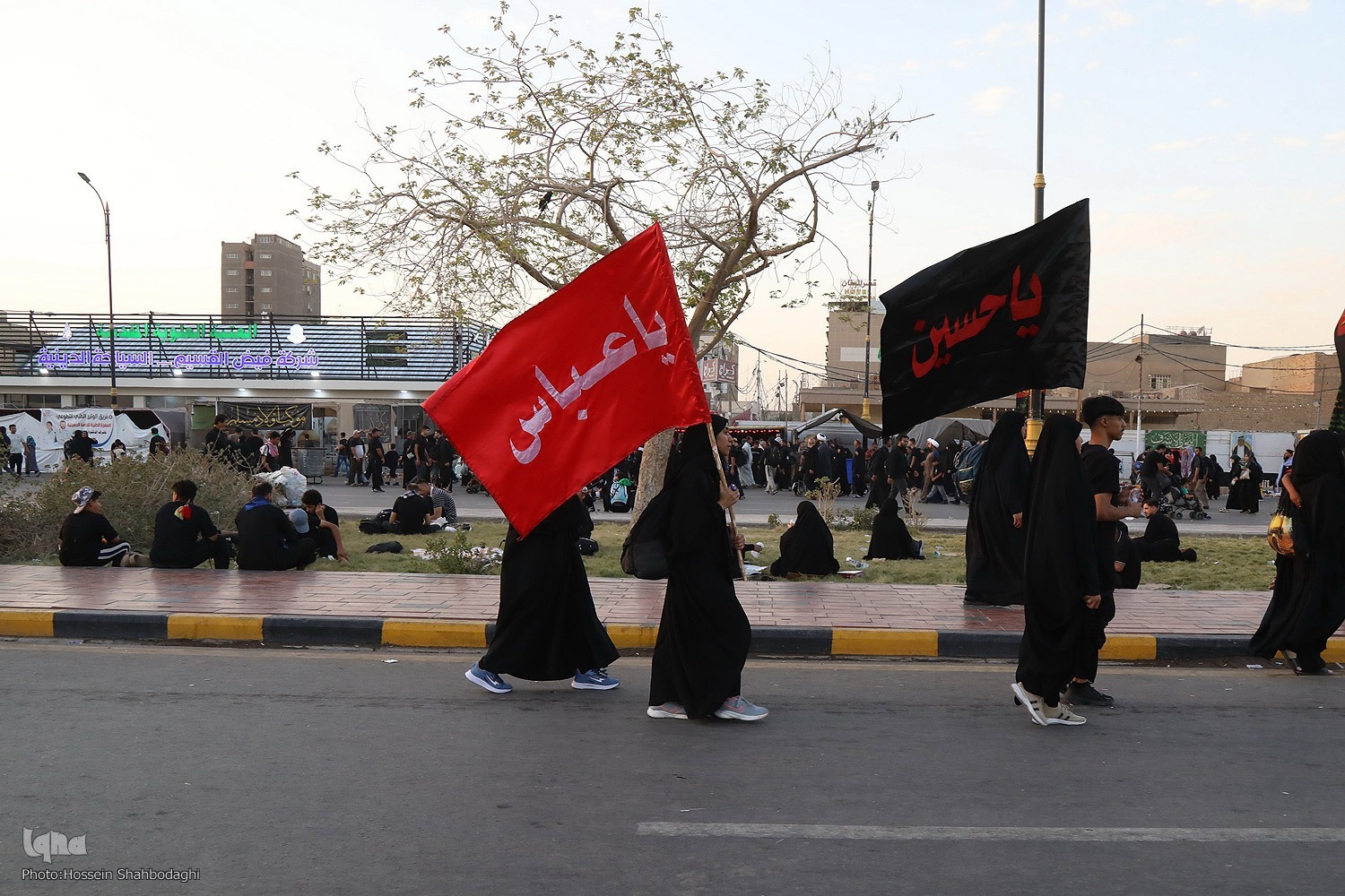 Arbaeen pilgrims in Iraq