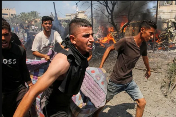 Israeli continues its brutal attacks on Gaza civilians