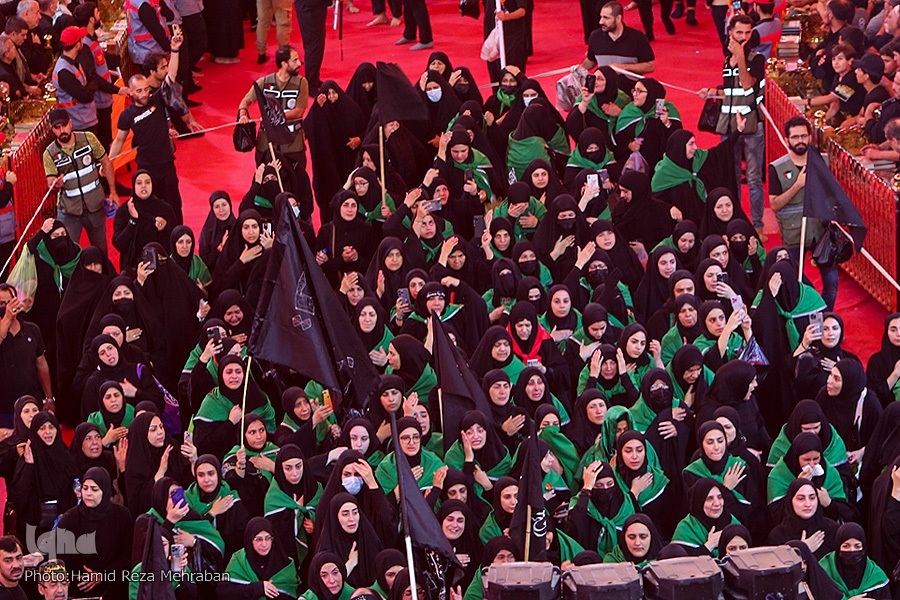 Arbaeen mourners in Karbala, Iraq