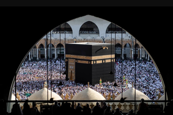 Hajj pilgrims in Mecca