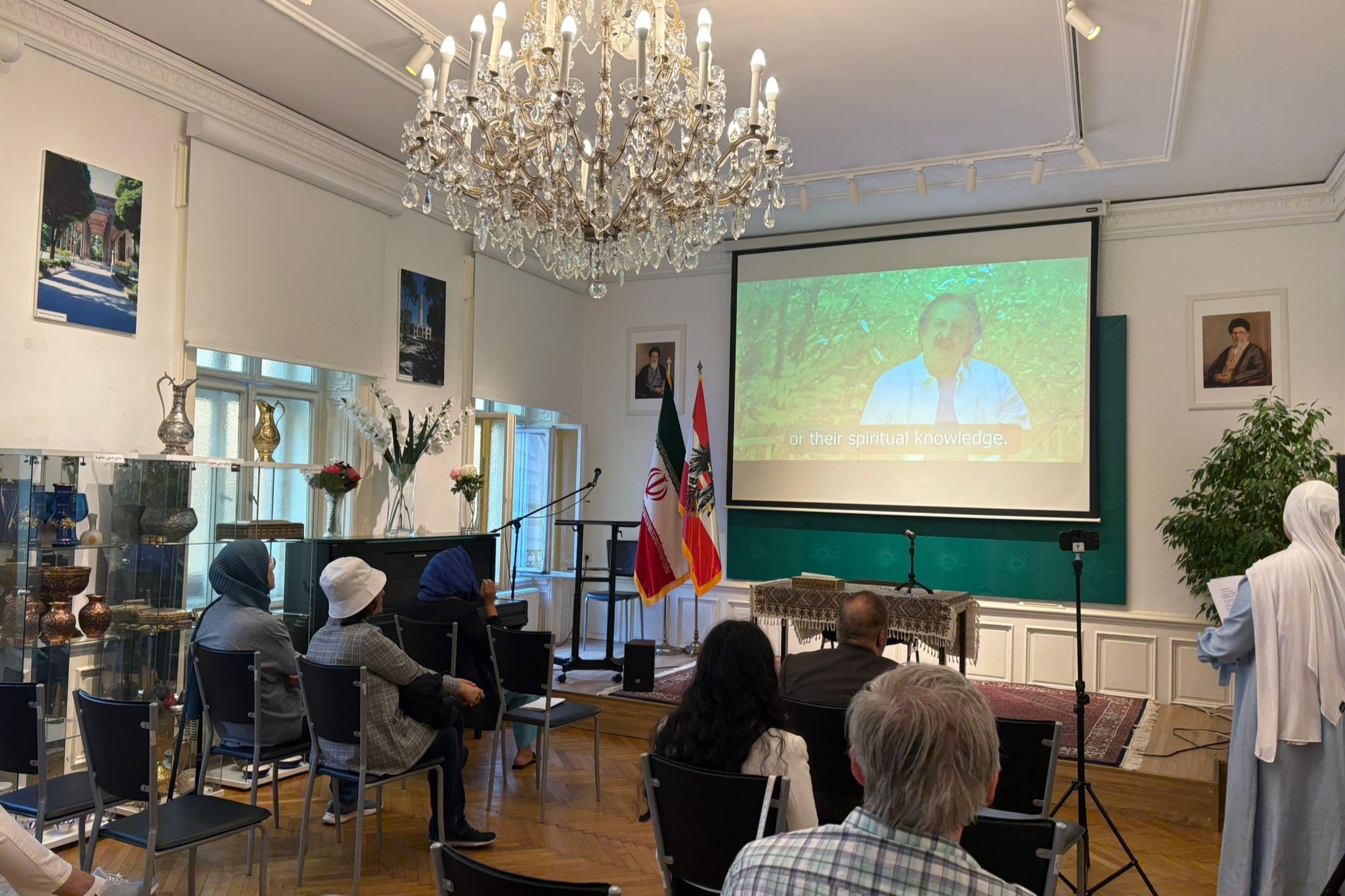 A session focusing on the film “Muhammad: The Messenger of God” by acclaimed Iranian director Majid Majidi was held in Vienna on Thursday, September 11, 2025.