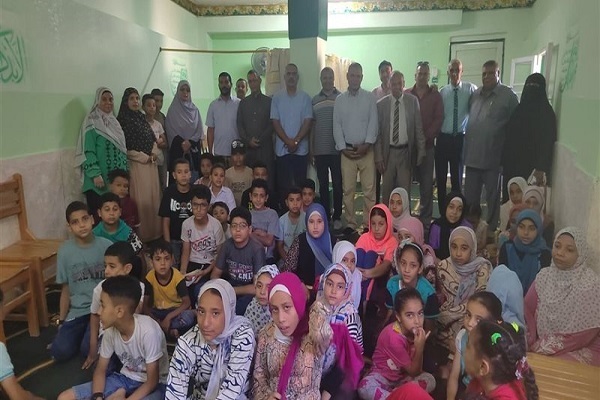 A school in Egypt’s Bani Suef Governorate