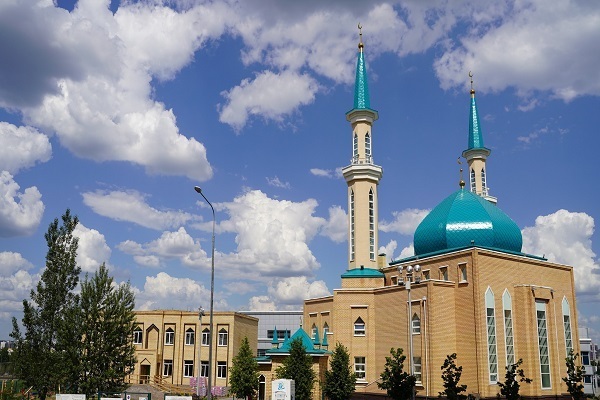 The Gailya Mosque in Kazan, the capital of the Russian Republic of Tatarstan