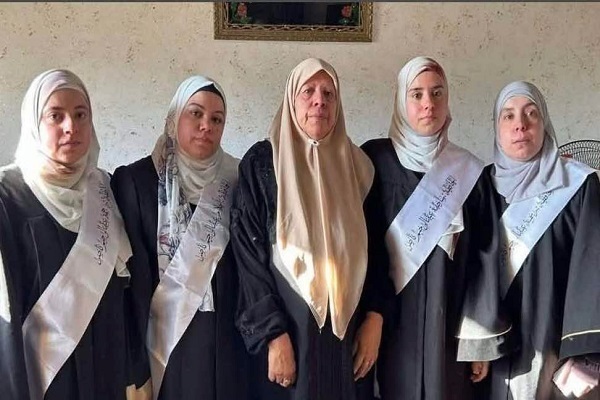 Four Palestinian sisters in the village of Deir al-Quds, Ramallah Governorate in the West Bank, succeeded in learning the entire Quran by heart.