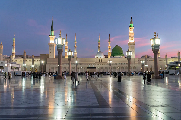 The Prophet’s Mosque in Medina