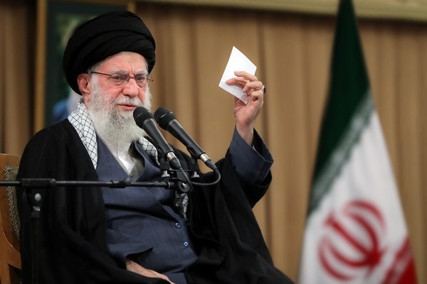 Leader of the Islamic Revolution Ayatollah Seyed Ali Khamenei