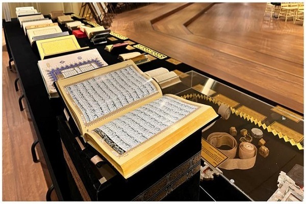 In an exhibition in Istanbul, Turkey, 114 rare copies of the Holy Quran from 44 countries have been put on display.