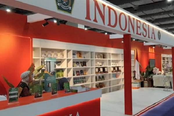 Indonesia’s pavilion at the 57th Cairo International Book Fair
