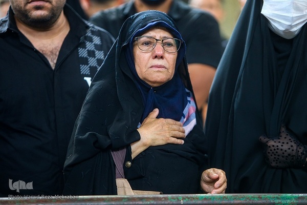 Mourning processions at the mausoleum of Hazrat Abdul Azim Hassani (AS) in south Tehran