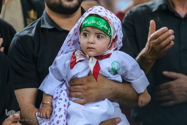 Mourning processions at the mausoleum of Hazrat Abdul Azim Hassani (AS) in south Tehran