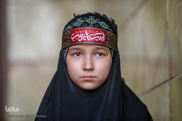 Mourning processions at the mausoleum of Hazrat Abdul Azim Hassani (AS) in south Tehran