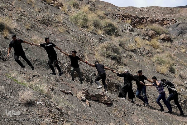 Nakhl-Gardani in Abyaneh, Esfahan Province