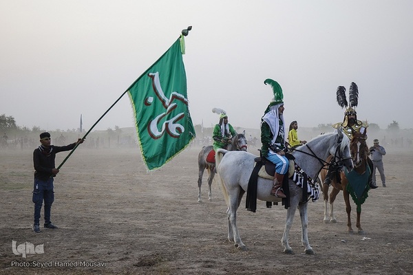 Taziyeh performance in Shush, Khuzestan Province