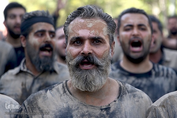 Mourning processions of people of Lorestan origin who live in Tehran