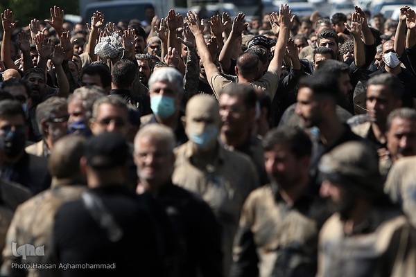 Mourning processions of people of Lorestan origin who live in Tehran