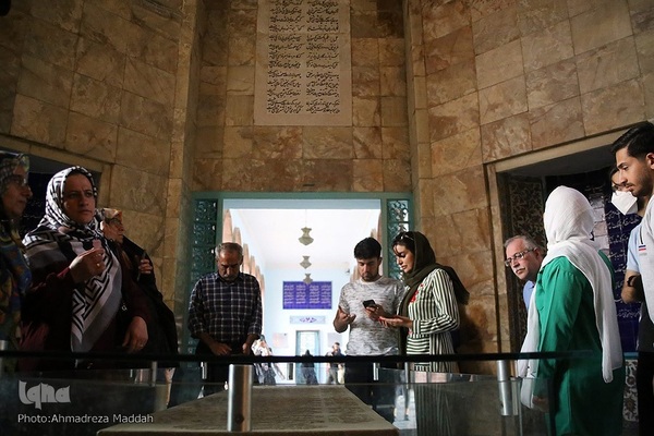 Tomb of Iranian poet Saadi Shirazi 