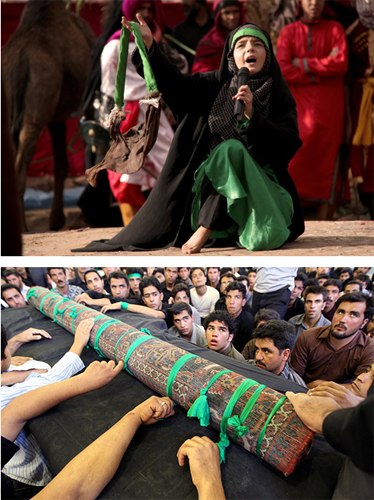 نمايشگاه «میراث معنوی ایران» در پاريس + عکس