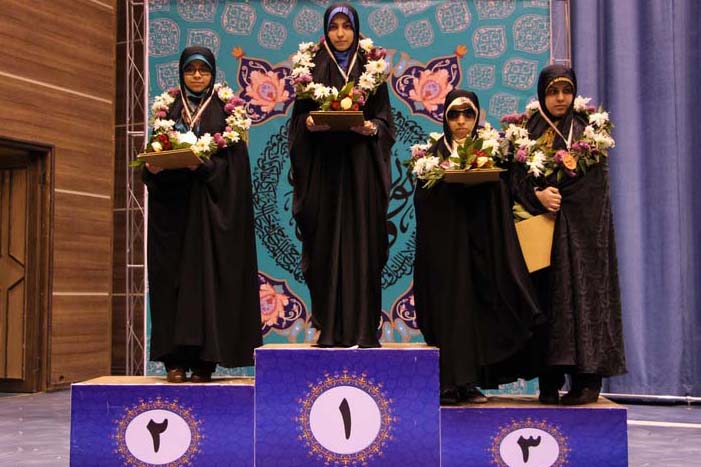 کار تحسین‌برانگیز بانوی رتبه‌دار مسابقات قرآن اردن