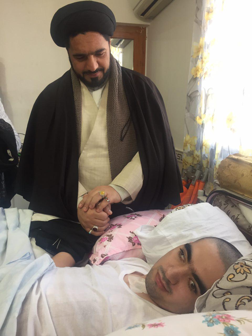 ختم قرآن توسط قاری و همشاگردی‌ها برای بهبودی «حسین هداوند»