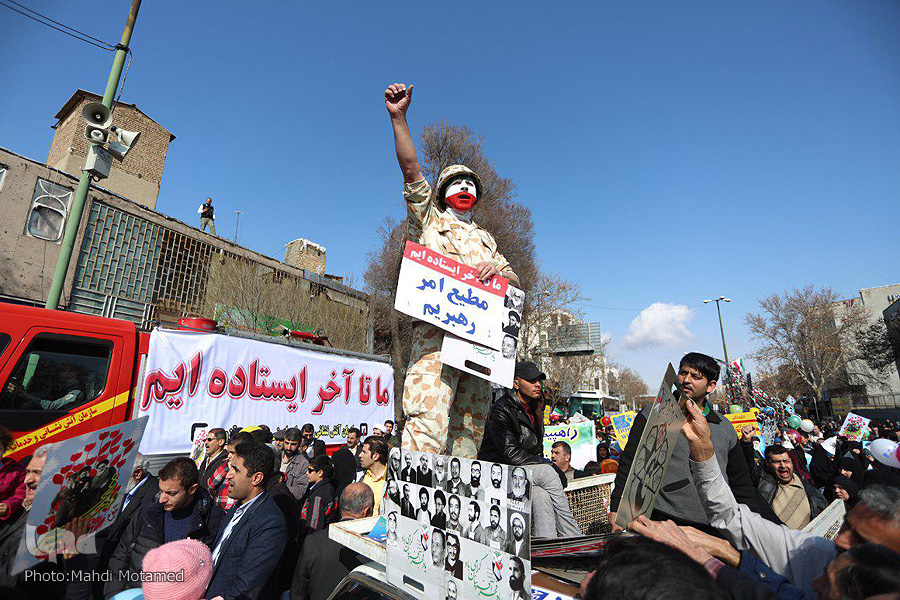 راهپیمایی یوم الله ۲۲ بهمن در قزوین