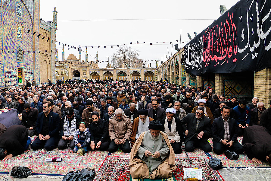 مراسم عزاداری روز شهادت حضرت زهرا(س) ـ قزوین