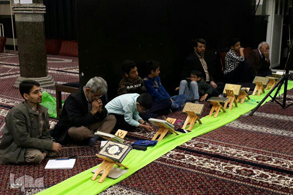آخرین محفل قرآنی جلسه ی قرآن و عترت مکتب الثقلین+عکس