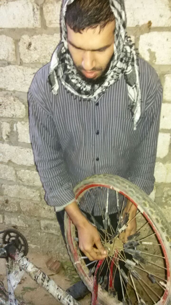 روشندلی که با نور دل حافظ قرآن شد + عکس
