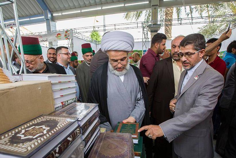 نمایشگاه بین‌المللی کتاب کربلا افتتاح شد