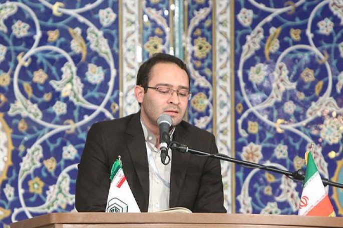 «حامد ولیزاده» رتبه اول رشته قرائت را به دست آورد